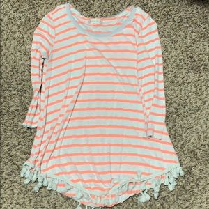 Quarter sleeve shirt